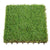 Artificial Grass Interlocking Tiles for Dog Rugs Size 1'X1' 1.5'' Piles Height 1 Pack