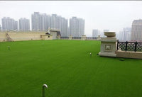 Roof green landscape artificial turf