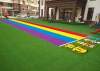 Kindergarten artificial turf can replace natural grass
