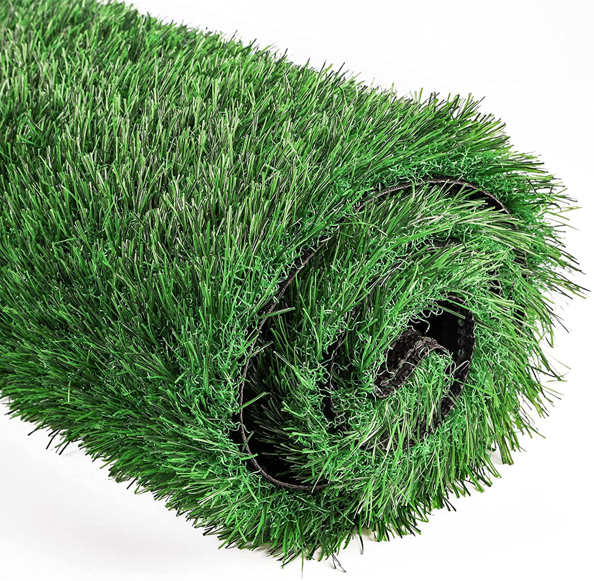 Artificial Grass Rug H 1.38‘’ Fake Grass for Dogs Thick Artificial Turf for Garden Lawn