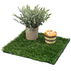 Artificial Grass Turf Patch  1' x 1' Fake Grass Square Mat for DIY Decor Indoor Outdoor
