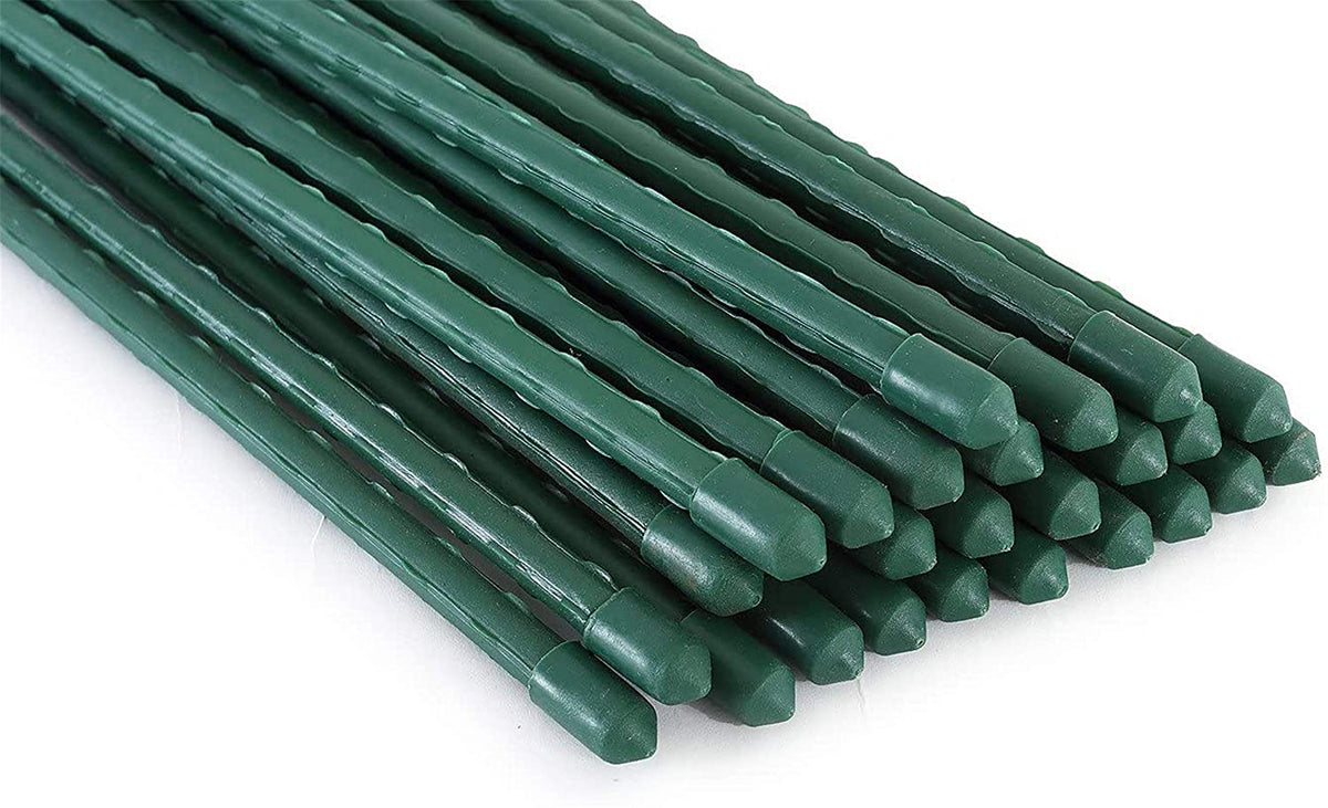 Garden Stakes Steel Plant Stakes Various Sizes Optional 25 Pack