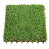 Artificial Grass Interlocking Tiles for Dog Rugs Size 1'X1' 1.5'' Piles Height